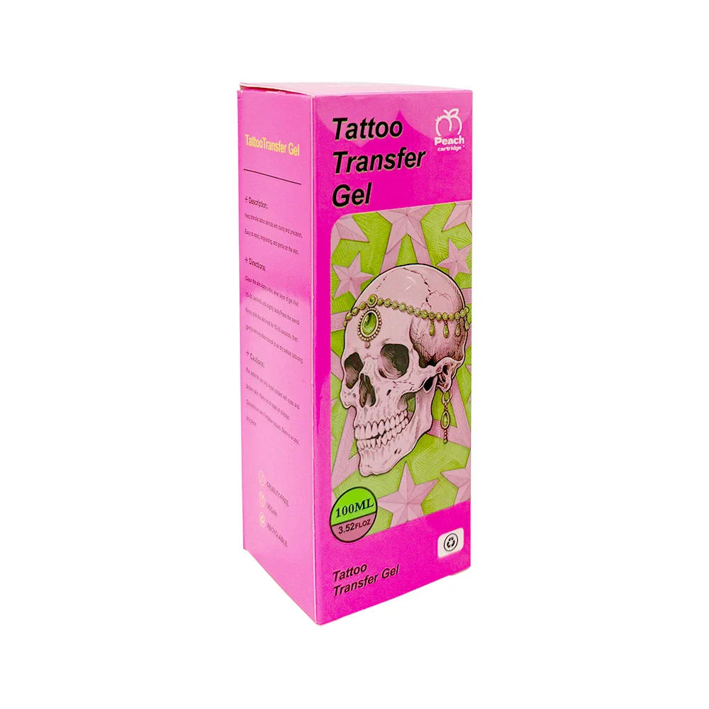 Peach Tattoo Transfer Gel (100ml) - Image 9