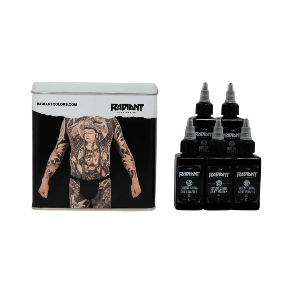 Radiant Colors Ink Orient Ching Greywash Set (2oz) - Image 2