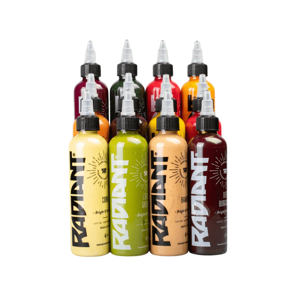Radiant Colors Tattoo Ink - Fruit Set