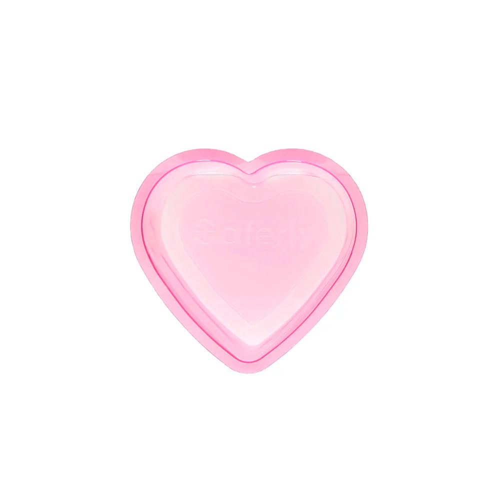 Saferly Heart Rinse Cups - Pink (Pack of 50)