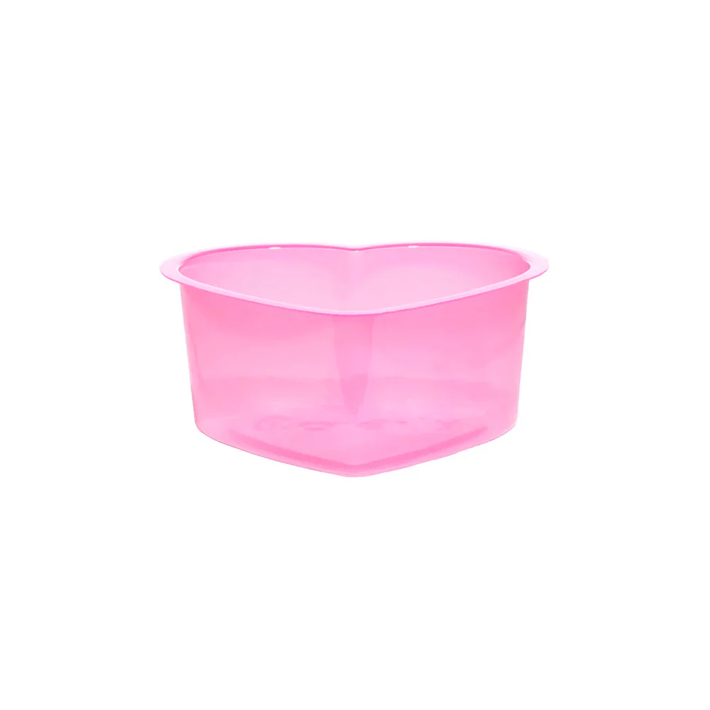 Saferly Heart Rinse Cups - Pink (Pack of 50) - Image 2
