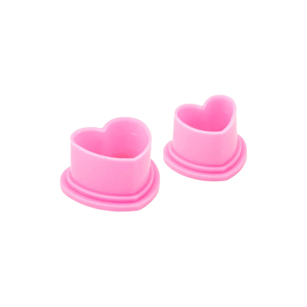 Saferly Silicone Heart Ink Caps - Medium #11 (Bag of 500) - Image 3