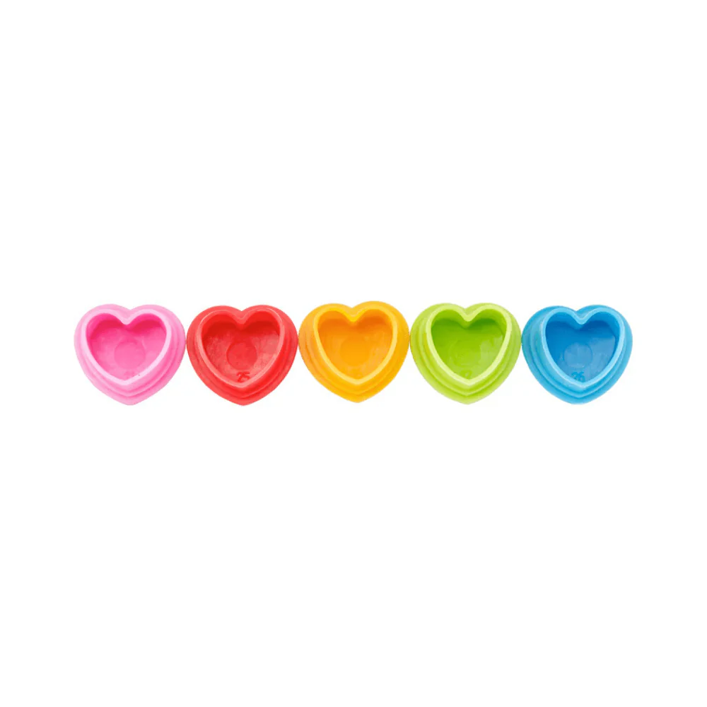 Saferly Silicone Heart Ink Caps - Medium #11 (Bag of 500) - Image 8
