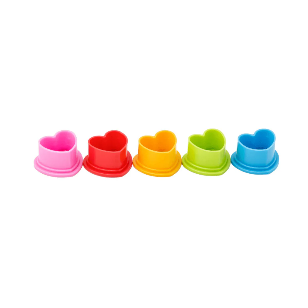 Saferly Silicone Heart Ink Caps - Medium #11 (Bag of 500) - Image 9