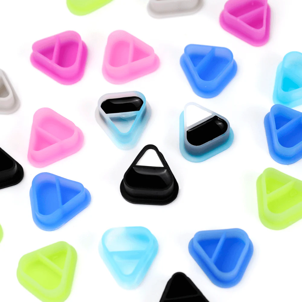 Skull DNA Triangle 2-in-1 Silicone Ink Cups (80) - Image 15