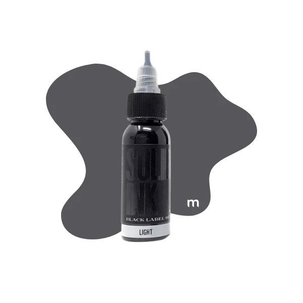 Solid Ink - 1oz Black Label Greywash Inks - Image 3