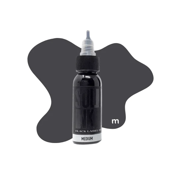Solid Ink - 1oz Black Label Greywash Inks - Image 4