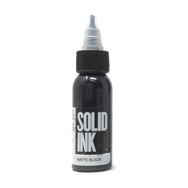 Solid Ink 1oz - Matte Black