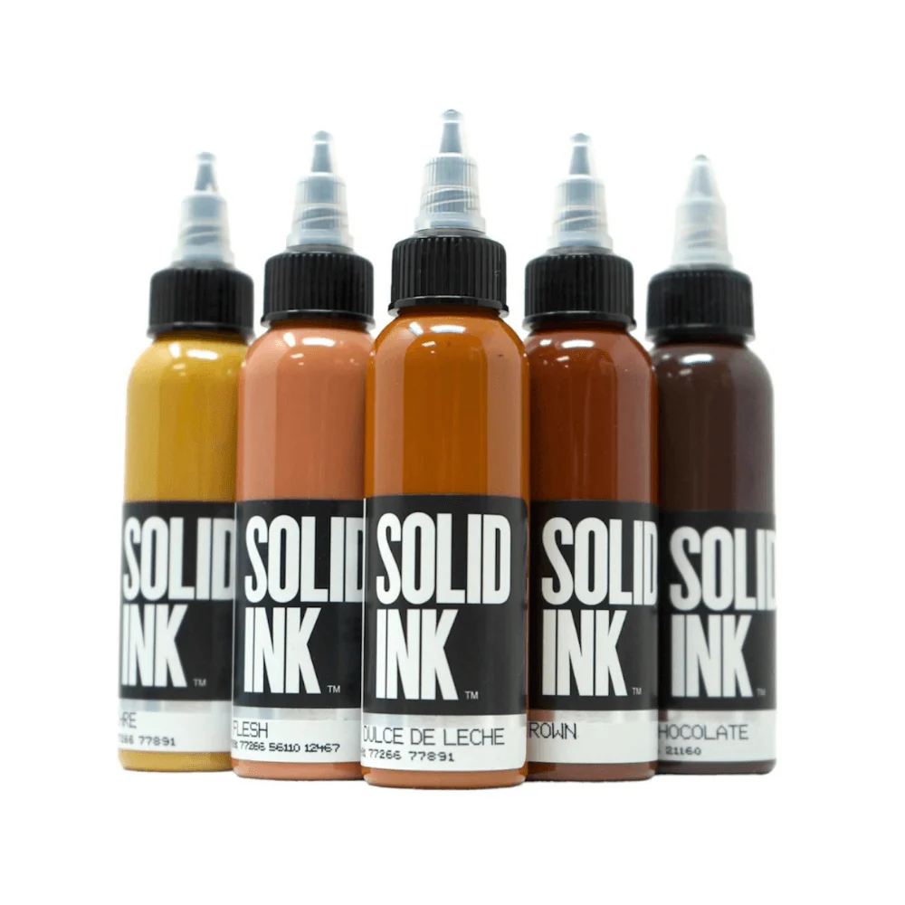 Solid Ink - Brown Set (1oz) - Image 2
