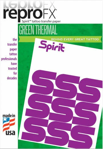 Spirit Green Thermal Paper 14" (100)