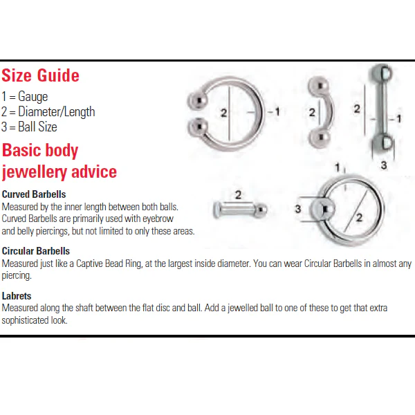 Stainless Steel Curved Barbell - Image 3