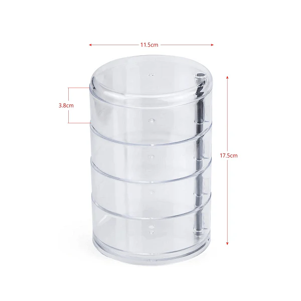 Tattoo Accessories 360 Storage Box - 4 Tier - Image 3