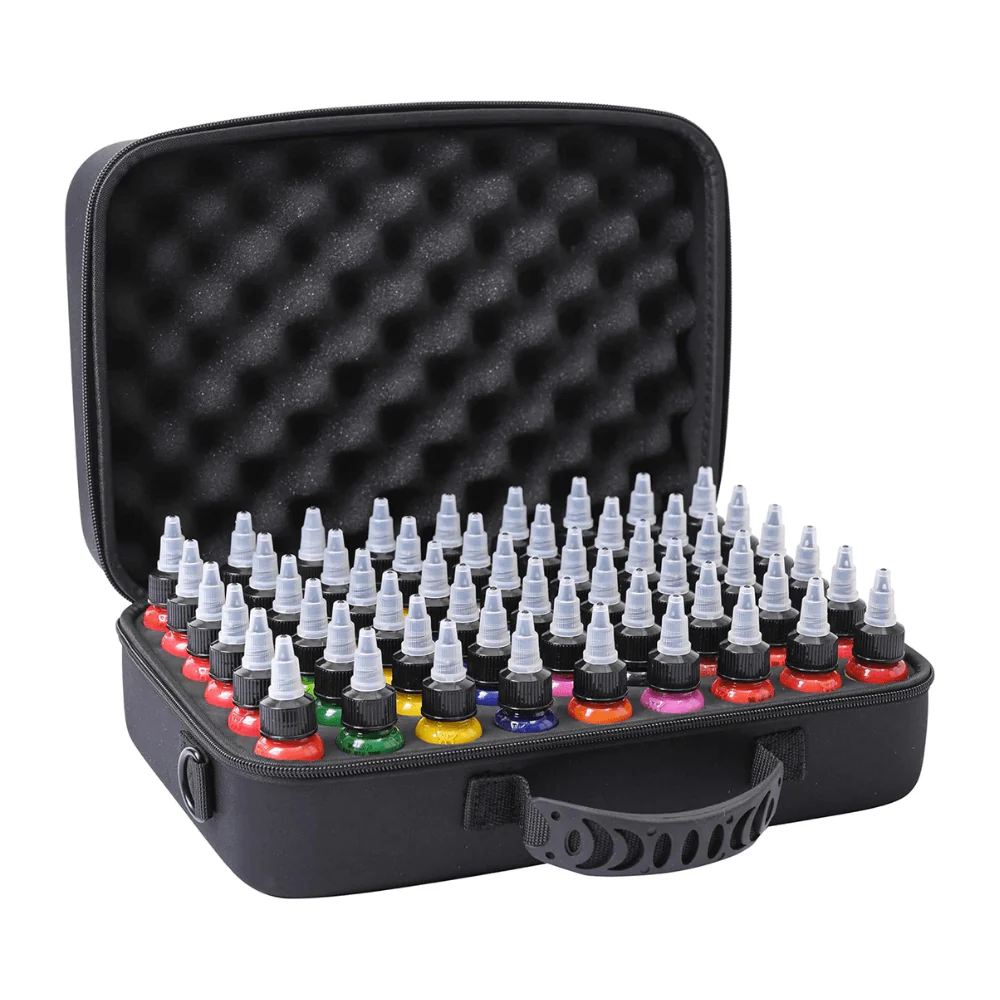 Tattoo Ink Bottle Travel Holder Case - For 54 Colours - Image 2