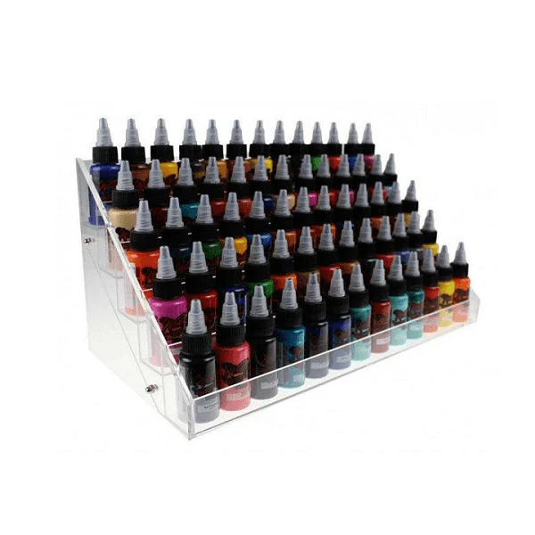 Tattoo Ink Display Stand - Clear