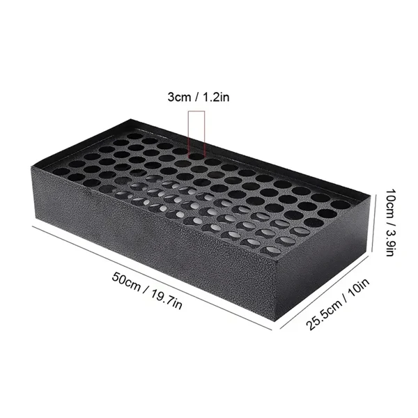 Tattoo Pigment Wall Rack - Ink Display (78 Holes) - Image 4