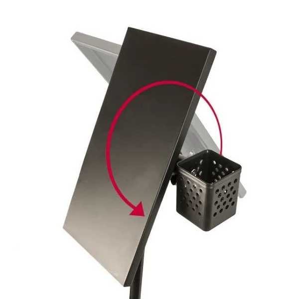 Two Tray Rolling Workstation - Image 7