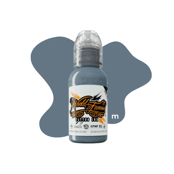 World Famous - A.D. Pancho Pastel Grey Inks (1oz) - Image 2