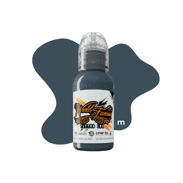 World Famous - A.D. Pancho Pastel Grey Inks (1oz) - Image 3