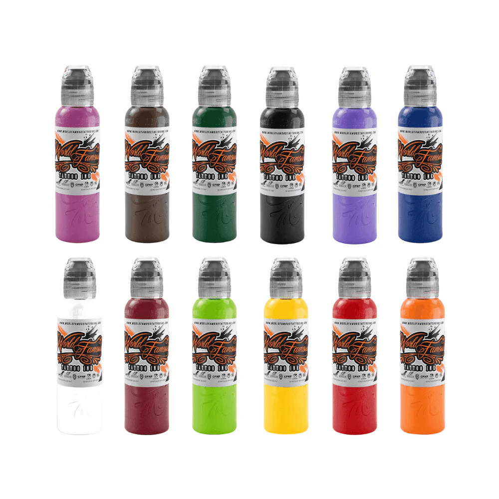 World Famous Ink - Primary Colour Set #1 30ml (1oz)